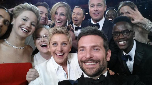 Most Famous Oscar Selfie