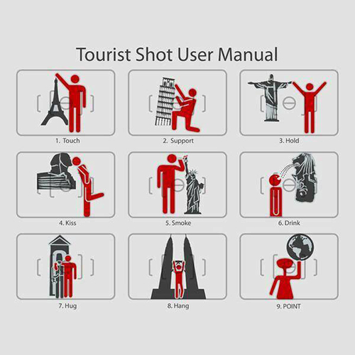 Mainstream Tourist Pose