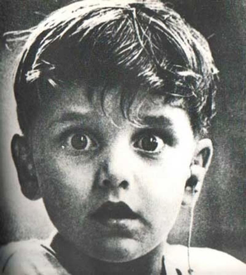 Harold Whittles hears for the first time