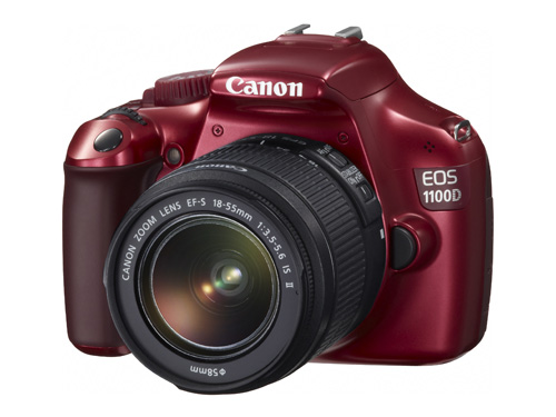 Canon EOS 1100D vs Canon EOS 1000D - Red EOS 1100D