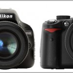 Nikon D5100 vs Nikon 5000 – Camera Front View