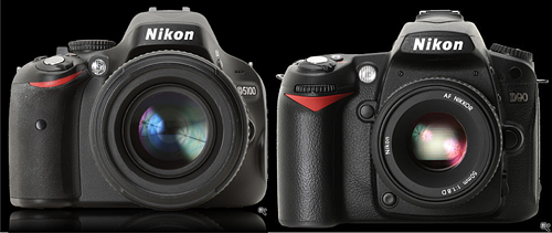 Nikon D5100 vs Nikon D90
