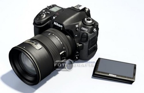 Nikon D800 Futuristic Looking Camera Concept