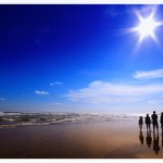 Beach Reflection Photography