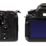 Nikon D7000 vs Canon 60D – Back View