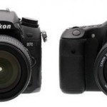 Nikon D7000 vs Canon EOS 60D – Front View