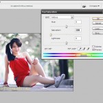 Selective color photography – Hue saturation