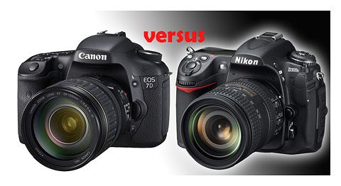The Nikon D300s vs Canon EOS 7D