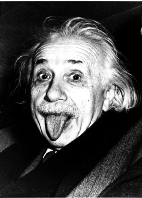 Why did Einstein Stick Out his Tongue in his Portrait?