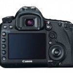 Canon EOS 5D mark III back view