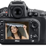 Nikon D800 back view