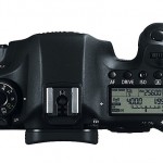 Canon EOS 6D Top View