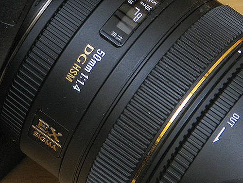 Sigma 50mm f1.4 EX DG HSM