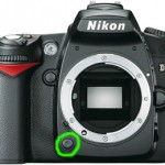 DOF preview button – D90