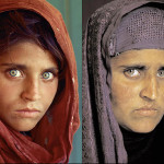 Afghan Girl Then and Now