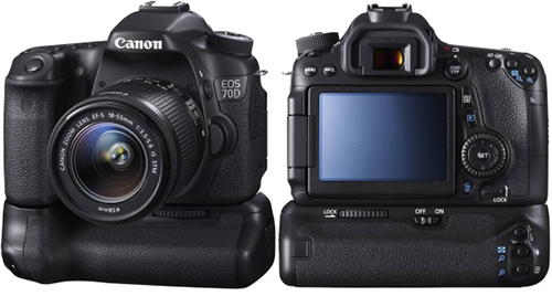 Canon EOS 70D Comparison