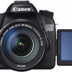 Canon EOS 70D Front View