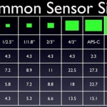 Common DSLR sensor sizes