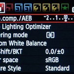 Exposure bracketing